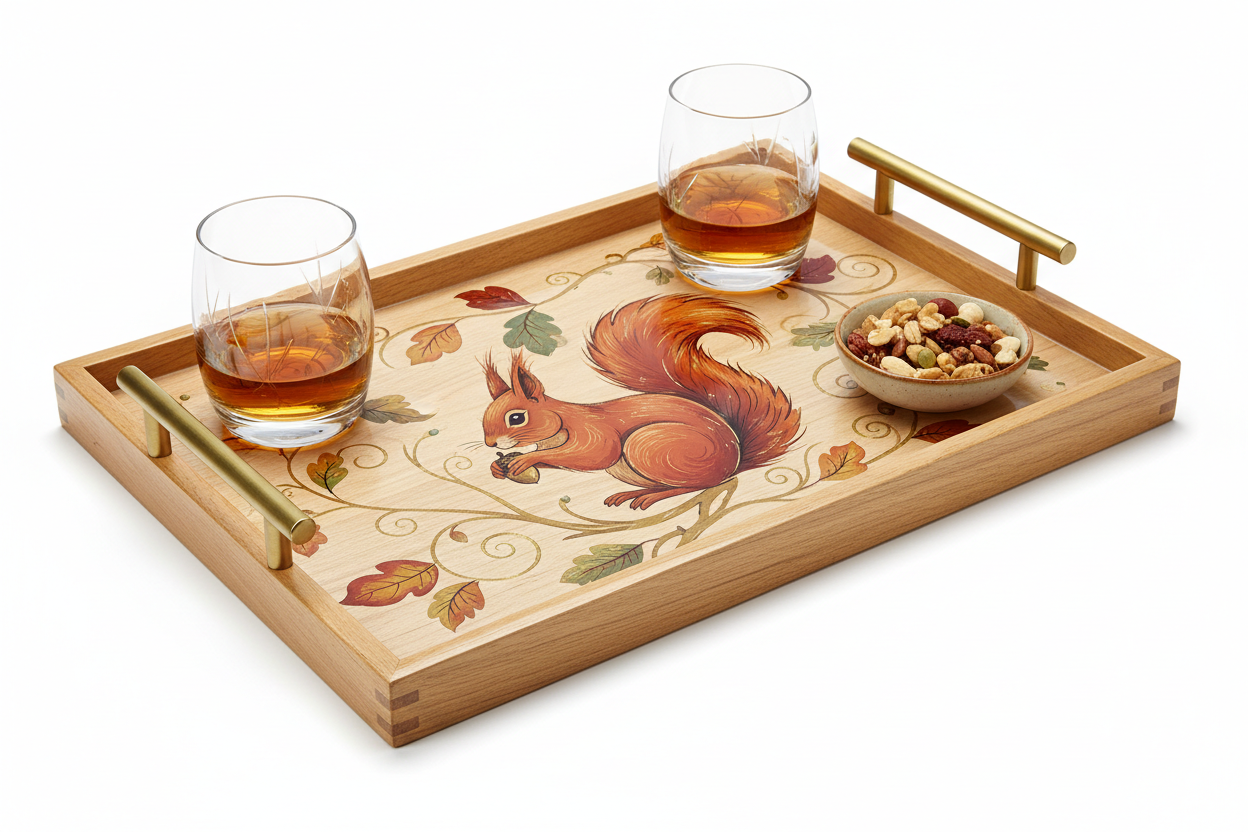 Squirrel Serving Tray